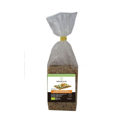 Tostas Crocantes Integrais 3 Sementes Bio Naturefoods 0.2Kg