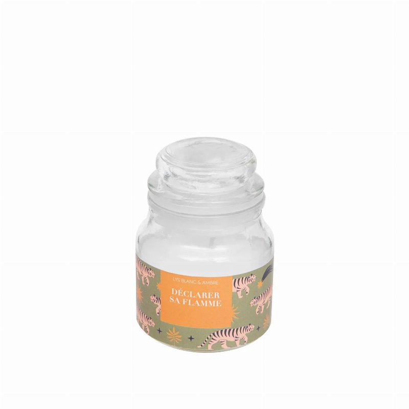 Hkh Vela Perfumada Lírio Copo E Tampa Vidro