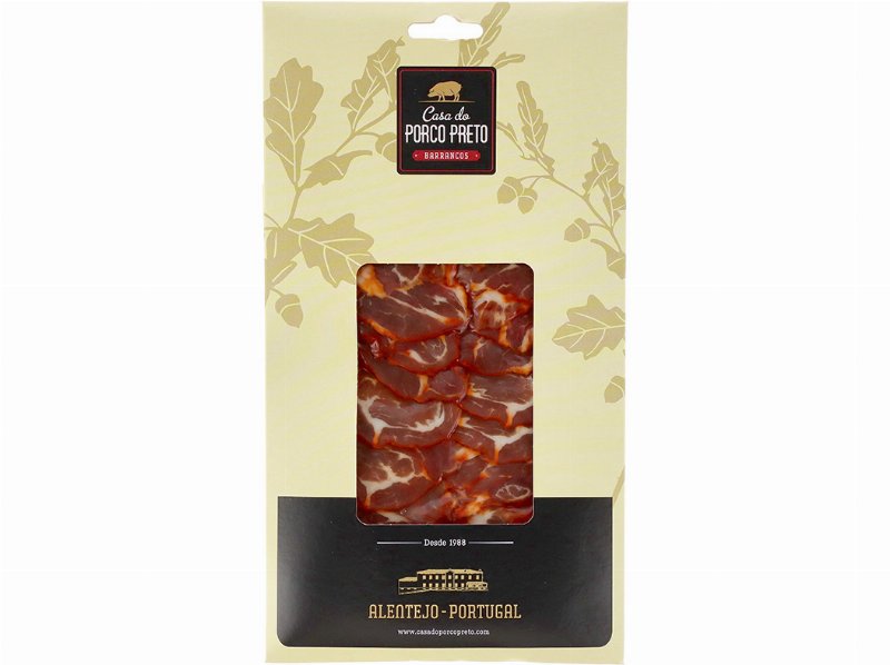 Cupita De Porco Iberico Casa Do Porco Preto Fatiada 80 g