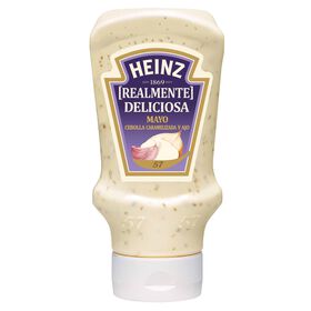 Maionese Com Cebola Caramelizada E Alho Top Down Heinz 400 ml