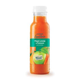 Sumo 100% Maçã, Laranja E Cenoura Continente Equilíbrio 33 cl