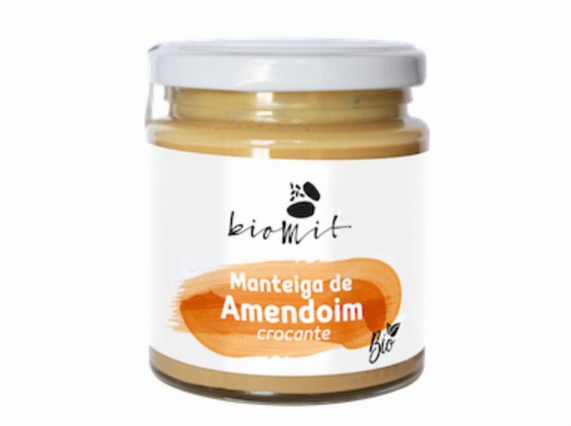 Manteiga Amendoim Bio Biomit Crocante 230 g