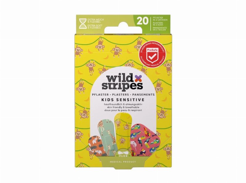 Pensos Rápidos Wild-Stripes Jungle Kids 20Un