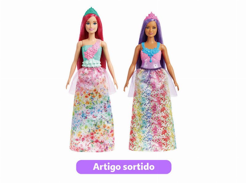 Boneca Barbie Princesas Modelos Sortidos