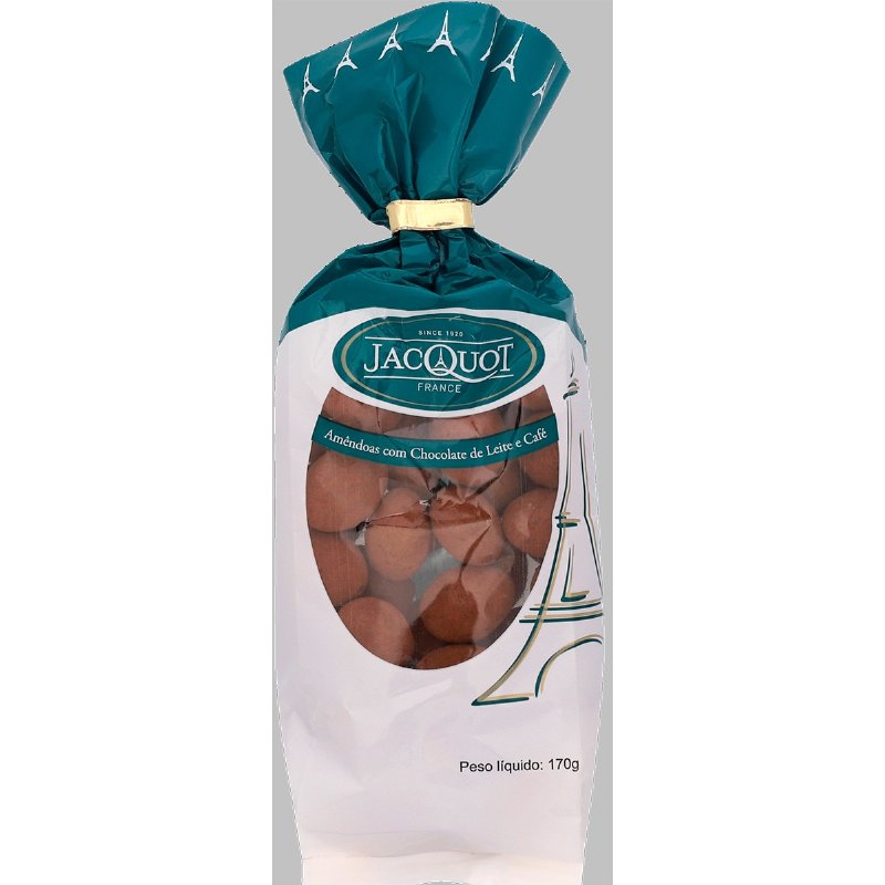 Amêndoas Cobertas De Chocolate De Leite E Café 170 g