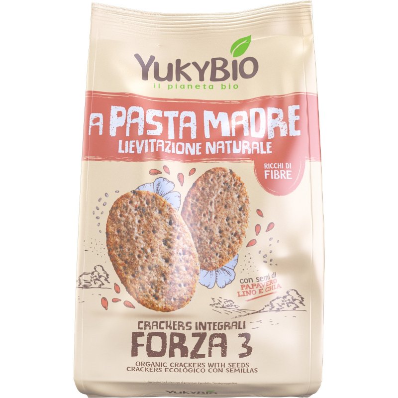 Crackers Com 3 Sementes Bio 250 g