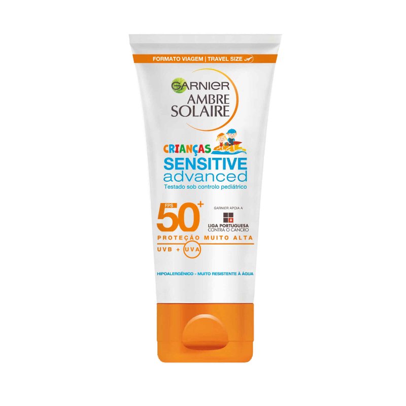 Protetor Solar Crianças Sensitive Advanced Fps50+ Ambre Solaire 50 ml