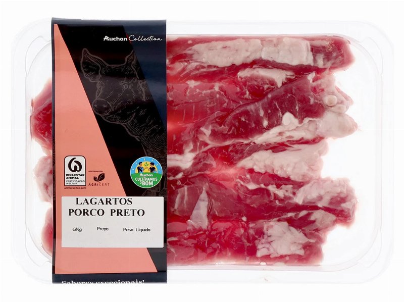 Lagartos Porco Preto Auchan Cultivamos O Bom 250 gr