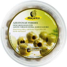 Azeitona Verde Com Azeite, Alho E Louro Maçarico 150 gr
