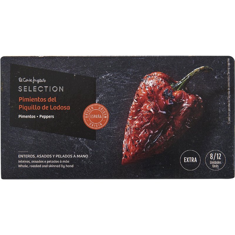 Pimentos De Piquillo De Lodosa Inteiros 8/12 Unidades 210 g