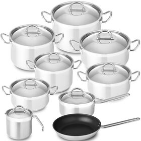 Trem Cozinha 9 Peças Aço Inoxidável Nautilus Silampos