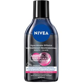 Água Micelar Bifásica Profissional Pele Sensível Nivea 400 ml
