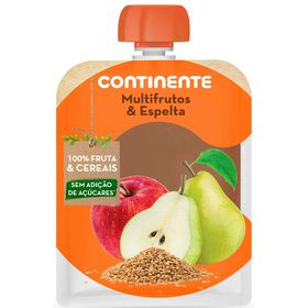 Saqueta De Fruta Multifrutos E Espelta +8M Continente 90 gr
