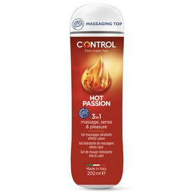 Gel De Massagem Hot Passion 3 Em 1 Control 200 ml