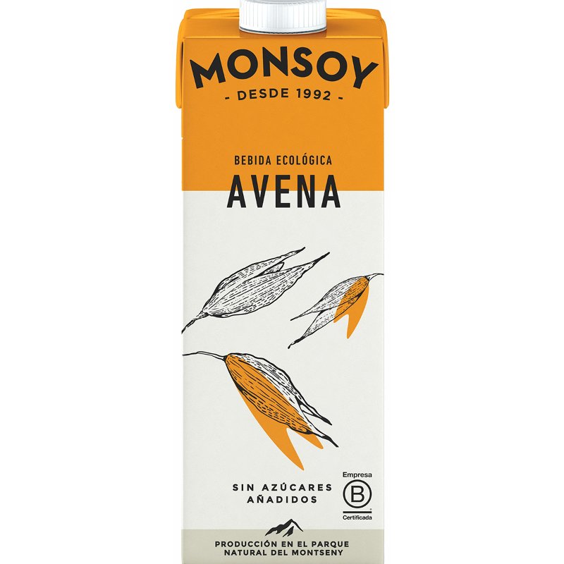 Bebida De Aveia Bio 1 l
