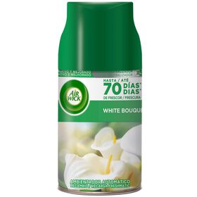 Ambientador Recarga Freshmatic White Bouquet Air Wick 1 Un