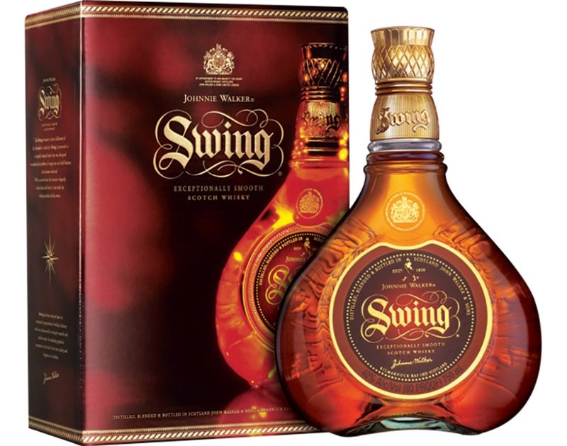 Whisky Johnnie Walker Velho Swing Com Caixa 0.70 l
