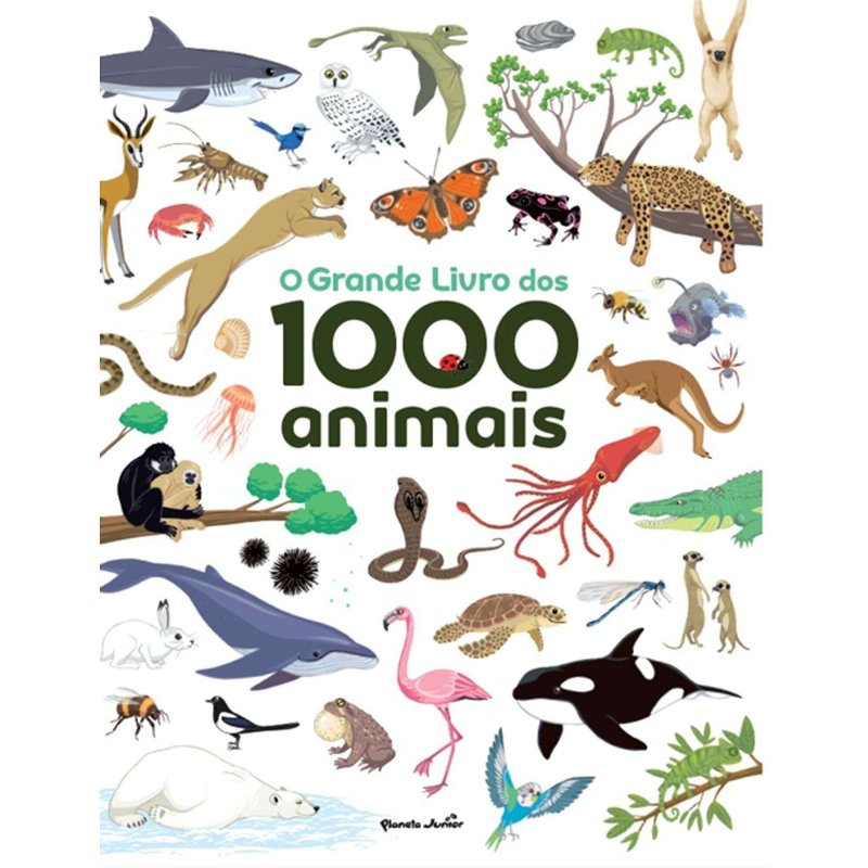 O Grande Livro Dos 1000 Animais De Agnès Besson