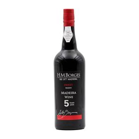 H. M. Borges Reserva 5 Anos Doce Vinho Da Madeira Doce