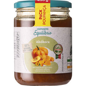 Doce De Abóbora Continente Equilíbrio 450 gr