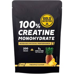 Creatina Monohidratada Ananás Gold Nutrition 200 gr