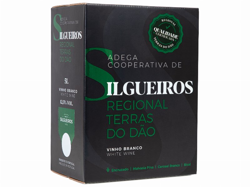 Vinho Branco Adega Silgueiros Beiras Bag In Box 5 l