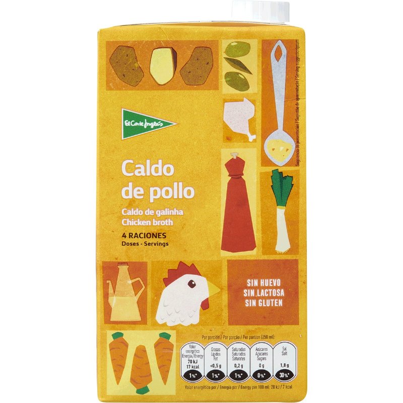 Caldo Líquido De Frango 1 l