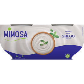 Iogurte Grego Natural Mimosa 440 gr (4 Un)