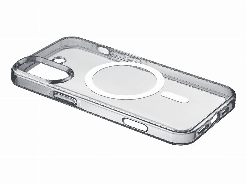Capa Rígida Cellularline Iphone 16 Tran. Gloss Mag