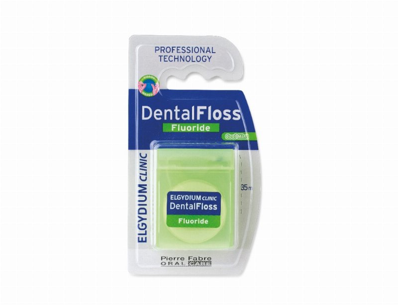 Fio Elgydium Dentário Com Flúor Cool Mint 35M