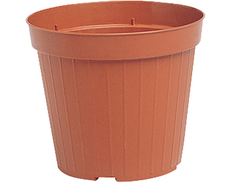 Vaso Plástico Terracota Ø10Cm