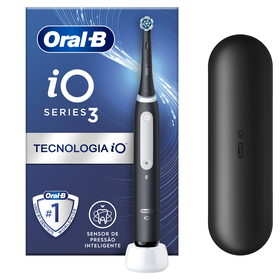 Escova De Dentes Elétrica Io3 Preta Oral-B 1 Un