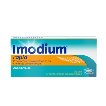 Imodium Rapid 10 Comprimidos Imodium 0.5L