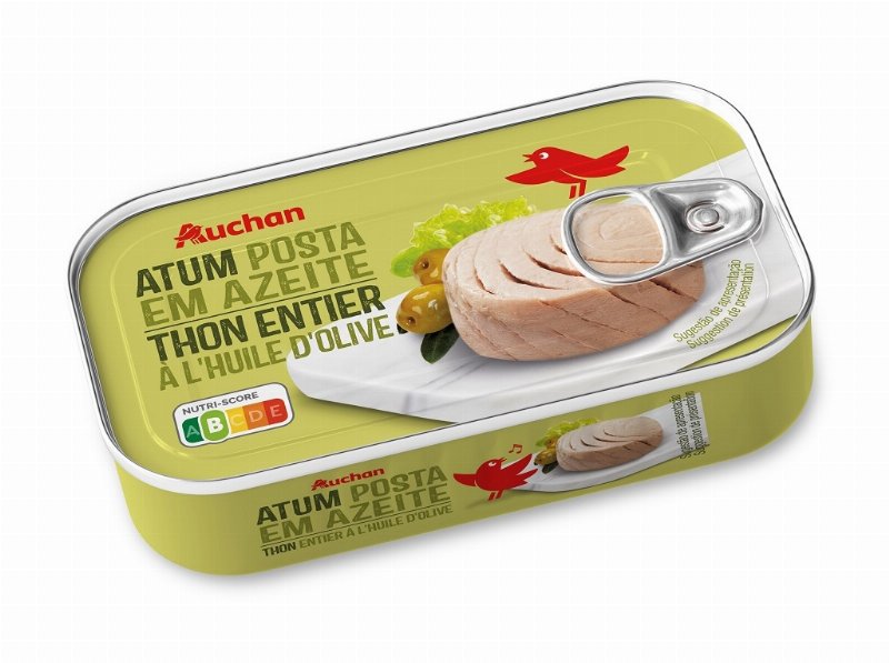 Atum Posta Auchan Em Azeite 120 (78)G