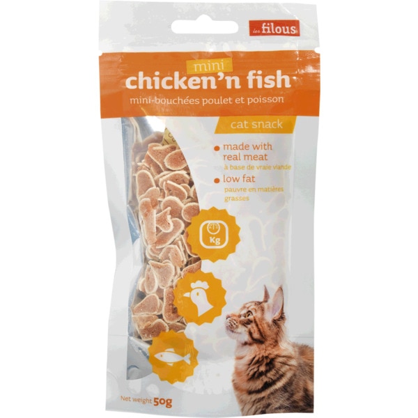 Snack Para Gato Mini Cubos De Galinha 50 g
