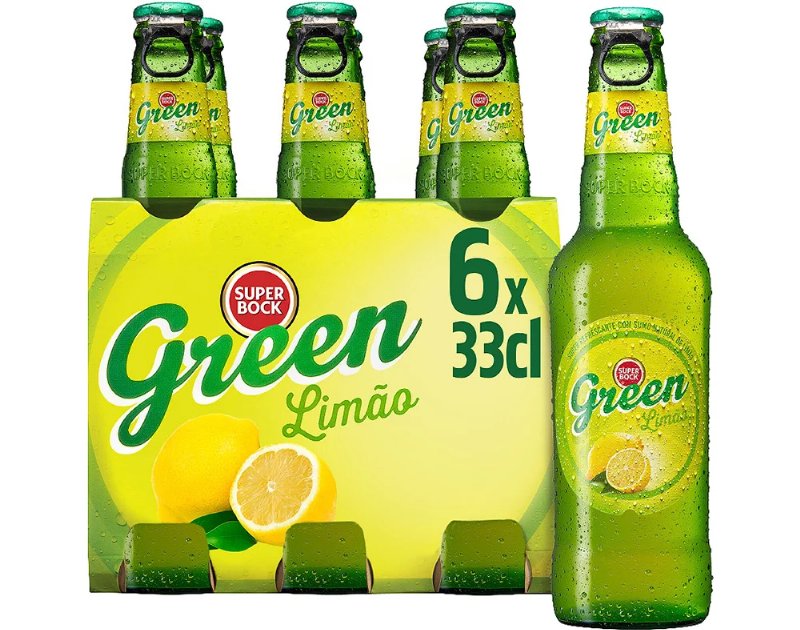 Cerveja Super Bock Com Álcool Green Tara Perdida 6X0.33 l