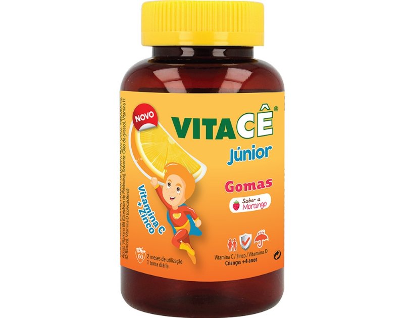 Suplemento Vitace Júnior Gummies 60 Capsulas