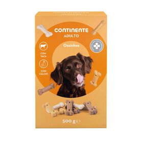 Snack Para Cão Adulto Ossinhos Continente 500 g