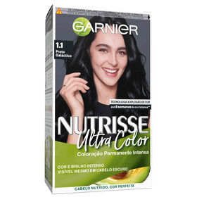 Coloração Permanente Preto Galático 1.10 Garnier Nutrisse 1 Un