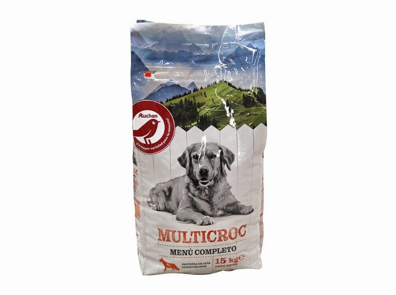 Ração Para Cão Auchan Multicroc 15 kg