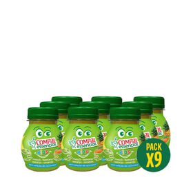Dose Fruta Maçã, Banana, Laranja E Ananás Kids Compal Essencial 9 X 11 cl