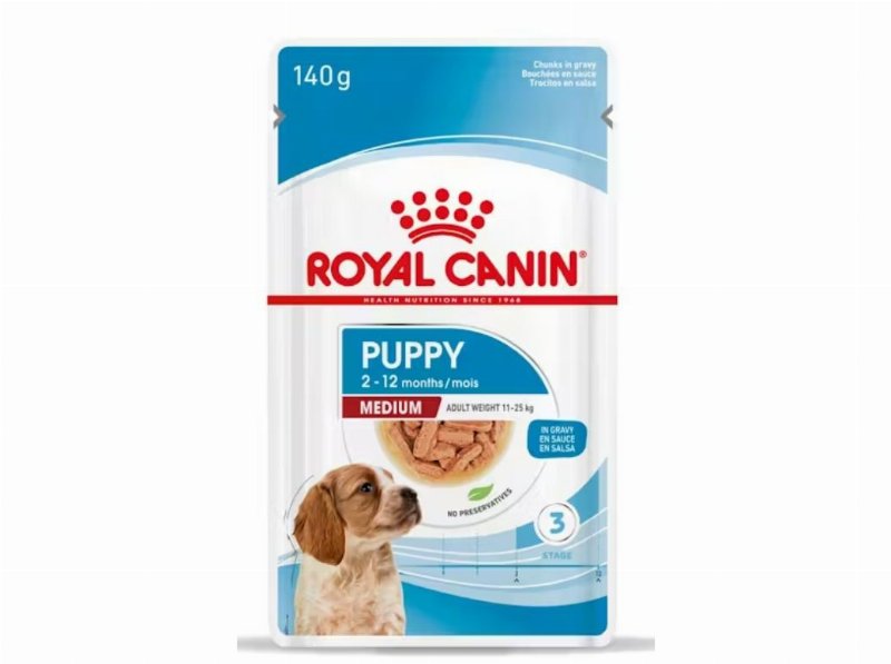 Comida Húmida Cão Royal Canin Medium Puppy 140 g