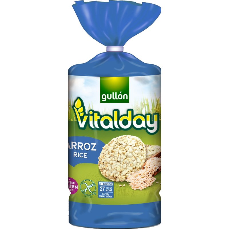 Tortitas De Arroz Viltaday Sem Glúten 127 g