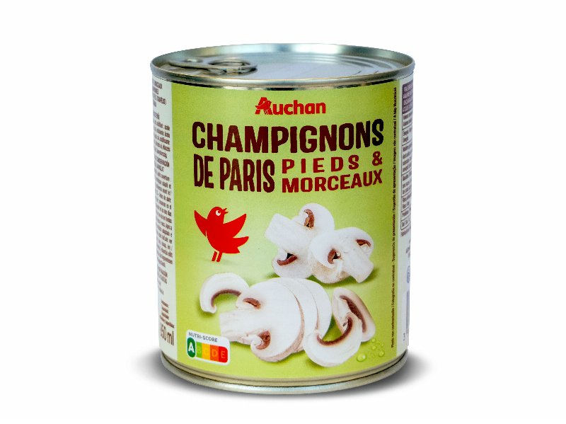 Cogumelos Laminados Auchan 800(460)G 