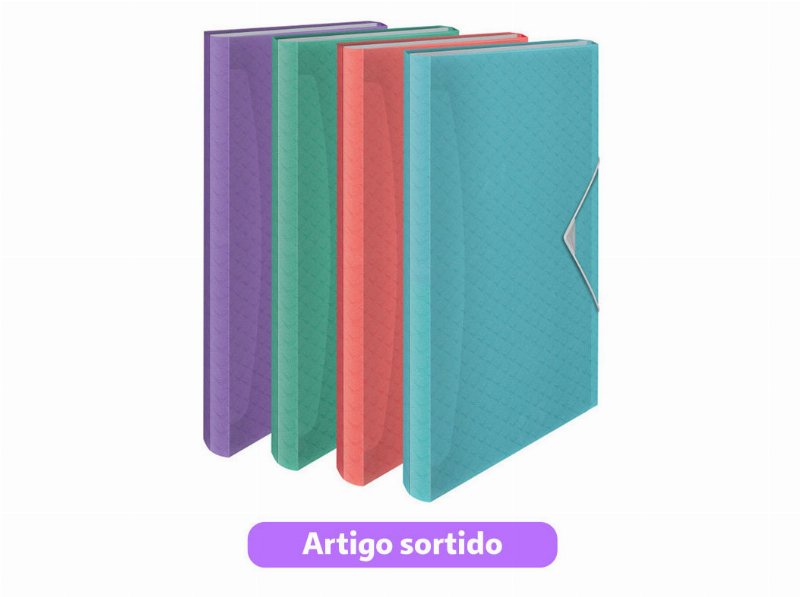 Pasta Acordeão Esselte Colour'breeze 26X2.5X33Cm Cores Sortidas