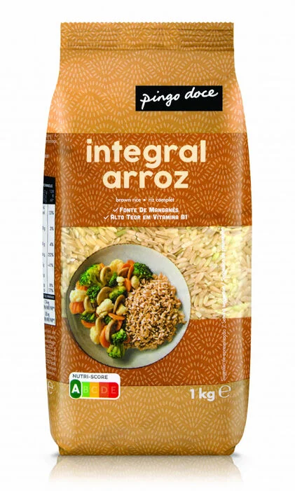 Arroz Integral Pingo Doce 1Kg