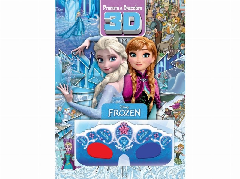 Livro Frozen - Procura E Descobre De Disney
