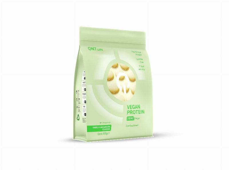 Proteina Vegan Qnt Baunilha Macaron 500 gr