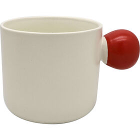 Caneca 450 ml Asa Com Bola Vermelha Kasa