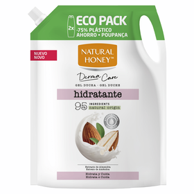 Gel De Banho Hidratante Eco Recarga Natural Honey 1,4 Lt
